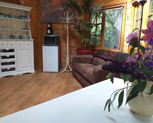 Binnen 4 - Boshuis in het groen De Geheime Tuin in Epe