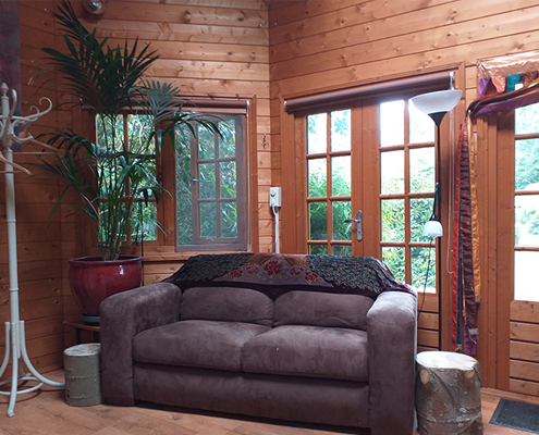 Binnen 6 - Boshuis in het groen De Geheime Tuin in Epe