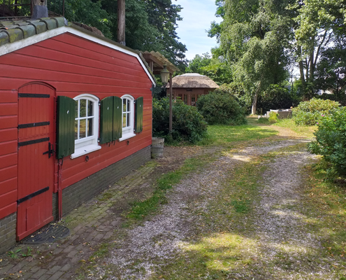 Buiten 1 - Boshuis in het groen De Geheime Tuin in Epe
