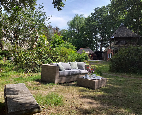 Buiten 4 - Boshuis in het groen De Geheime Tuin in Epe